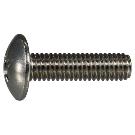 Midwest Fastener #10-32 x 3/4 in Phillips Truss Machine Screw, Plain 18-8 Stainless Steel, 10 PK 33907